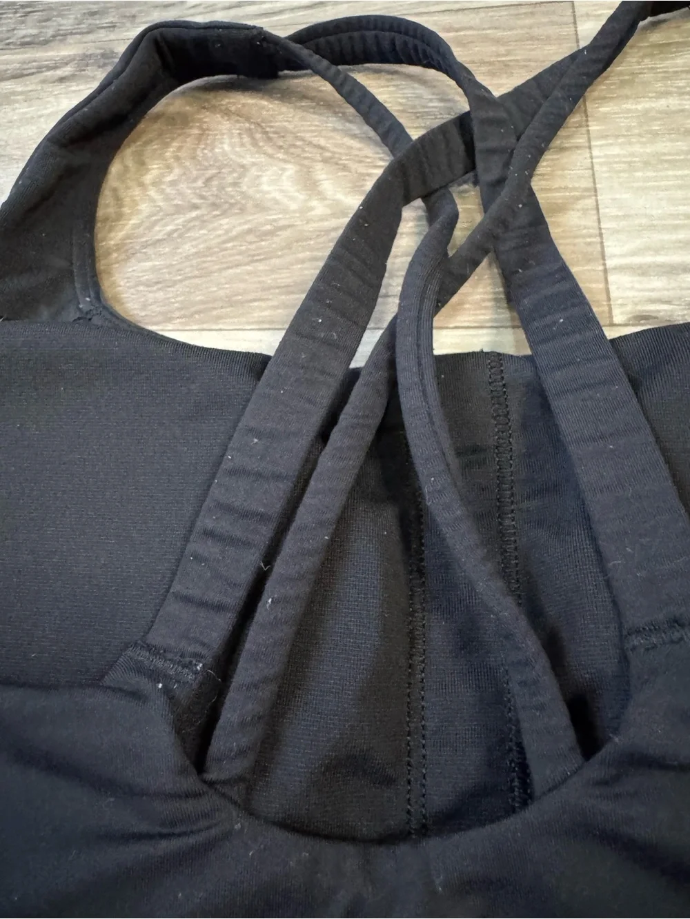 Lululemon Energy Longline Bra in Black Size Large